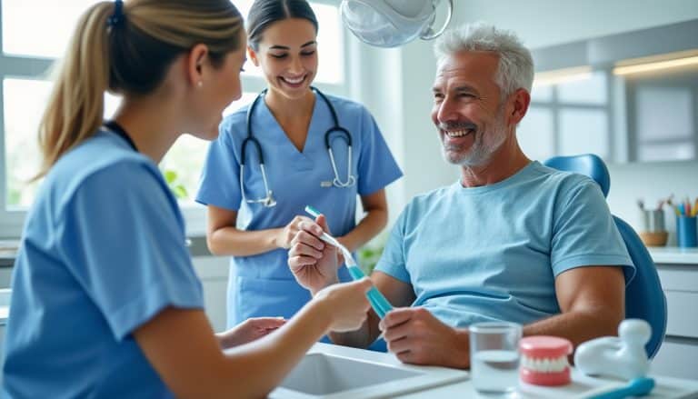 Soins de bouche quotidiens : les recommandations des équipes